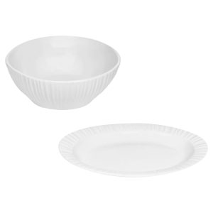 CorningWare French White 2-piece Serving Set