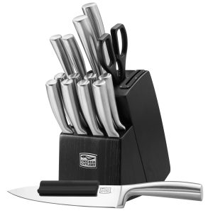 Chicago Cutlery Malden 16-piece Stainless Steel Block Set