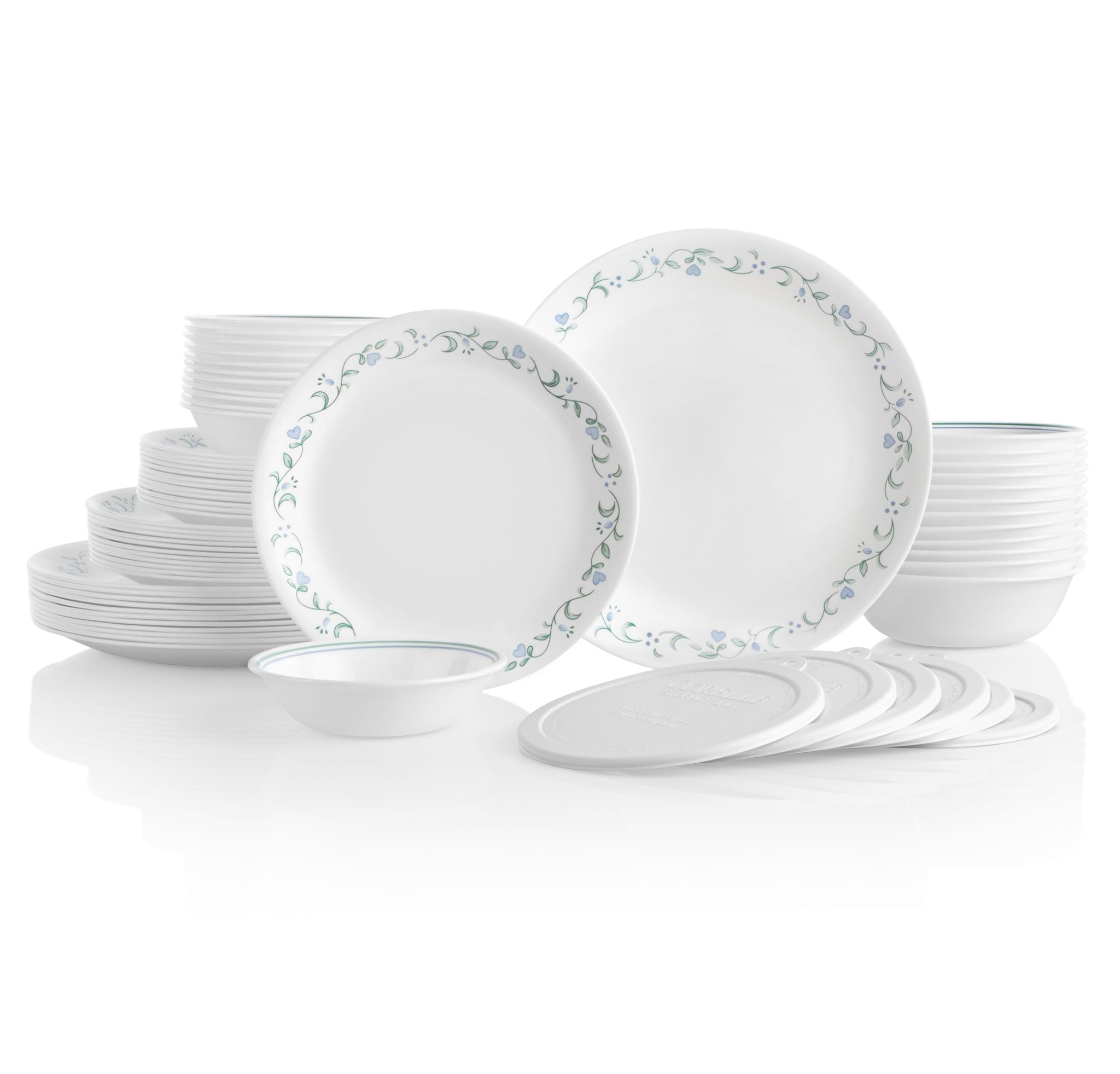 Corelle Country Cottage 66-piece Dinnerware Set. Service for 12