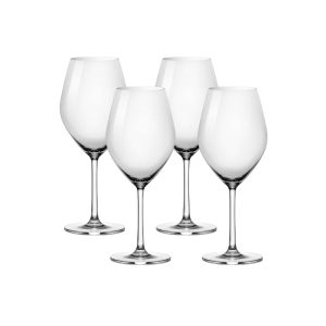 Ocean Glass Sondria Red Wine Glasses (4-pieces). 20-ounce. Dishwasher Safe