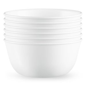 Corelle® Winter Frost White 28-ounce Large Soup Bowls. 6-pack