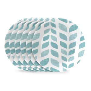 Corelle Global Collection Northern Pines 6.75 Appetizer Plates. 6-pack