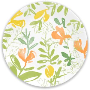 Corelle Contemporary Fruit 8.5 Salad Plate-4 Pack