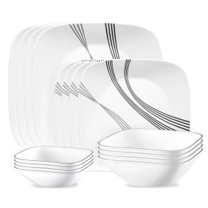 Corelle Urban Arc 16-piece Dinnerware Set. Service for 4