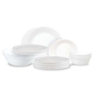 Corelle® Winter Frost White 20-piece Dinnerware Set. Service for 4