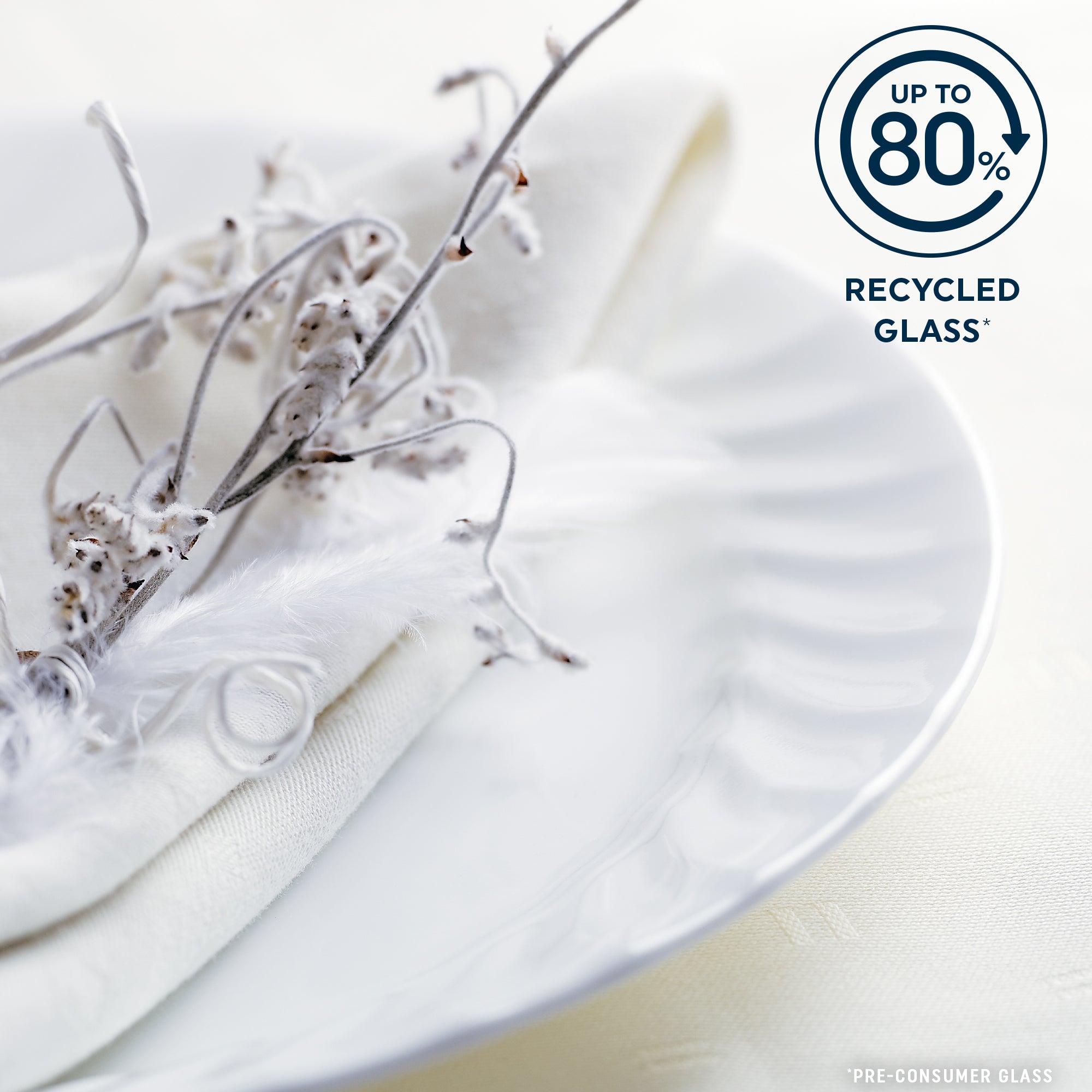 Corelle Enhancements 10.25 Glass Dinner Plate - Image 3