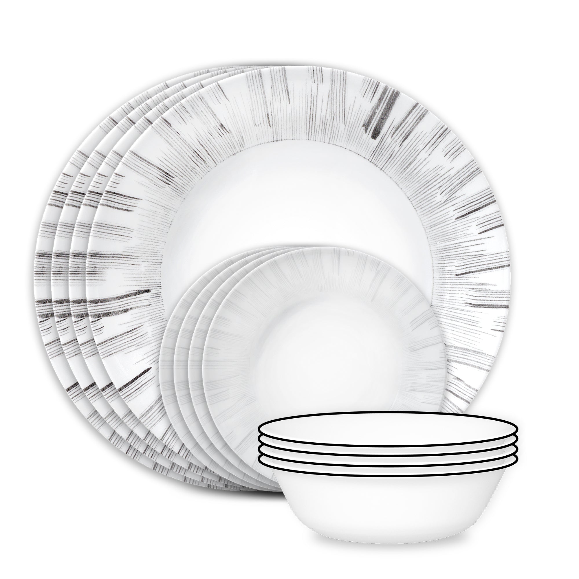 Corelle Arica 12-piece Dinnerware Set. Service for 4