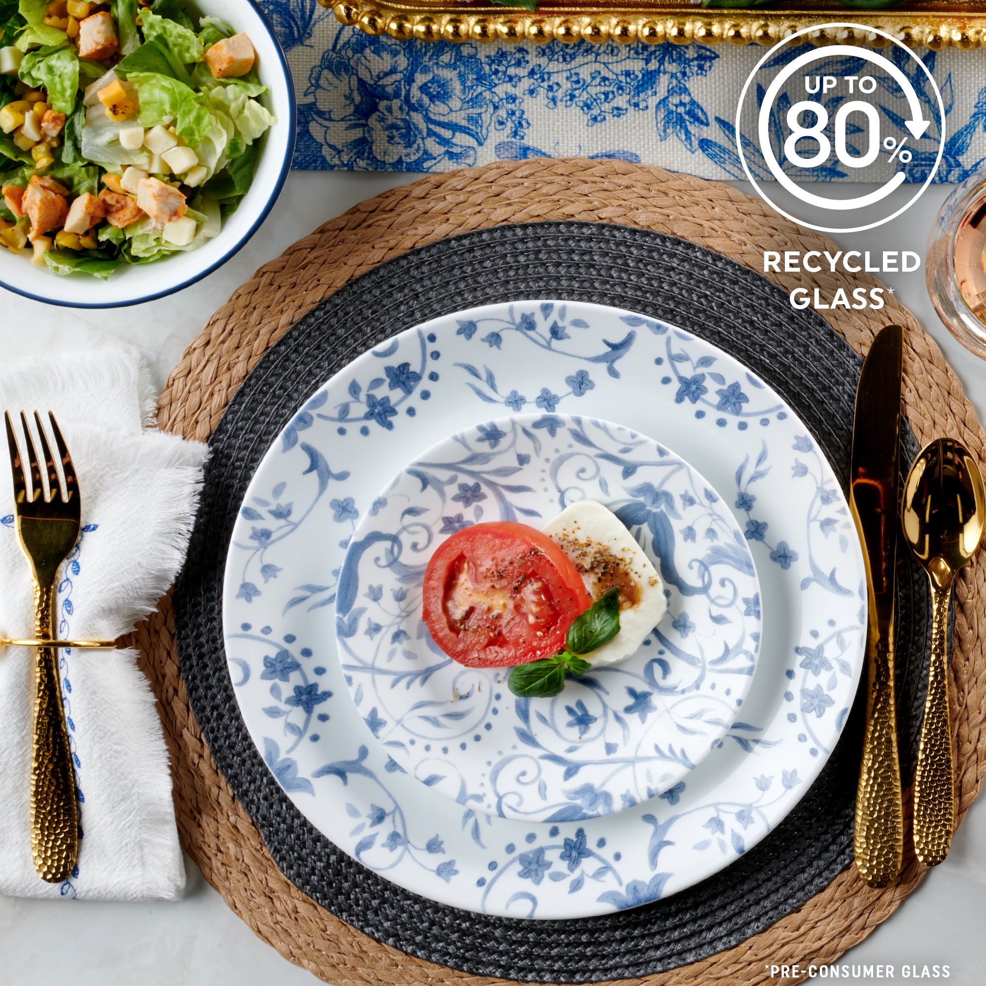 Corelle Darlington 18-piece Dinnerware Set. Service for 6 - Image 2