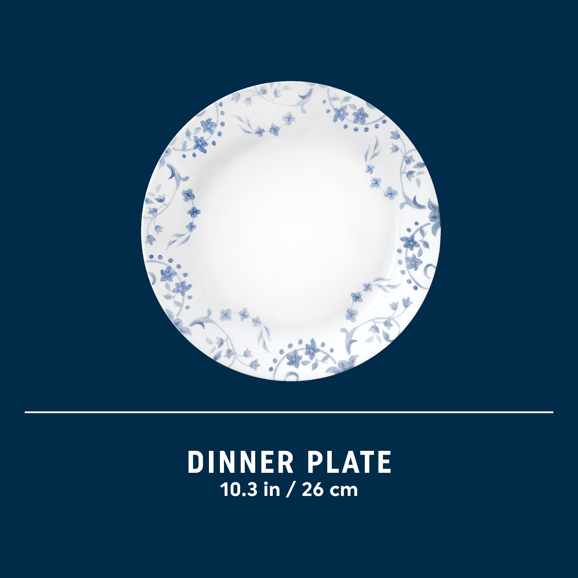 Corelle Darlington 10.25 Dinner Plate - Image 6