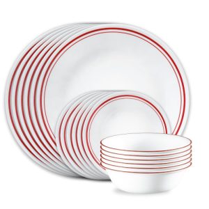 Corelle Logan 18-pc Dinnerware Set. Service for 6