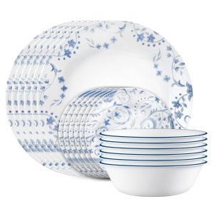 Corelle Darlington 18-piece Dinnerware Set. Service for 6