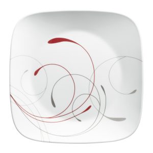 Corelle Square Splendor 10.5 Dinner Plates. 6-pack