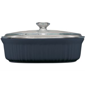 CorningWare French Colors 2.5-quart Oval Baking Dish. Navy