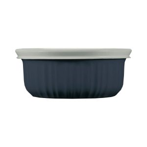 CorningWare French Colors 16-ounce Baking Dish with Lid. Navy