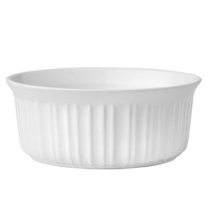 CorningWare French White 1.5-quart Round Casserole Dish